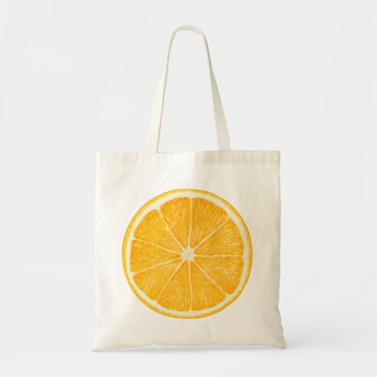 Bak met oranje slik tote bag (Voorkant)