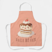 Bak mijn dag! schort (Voorkant)