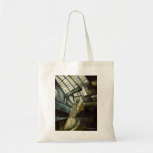 Bak - oliehoudende verf "Museum Interior" Tote Bag