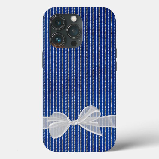 Bak op glitterstrips Case-Mate iPhone case (Achterkant)
