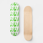 Bak Sida ☆ Farang geschreven in het Thai Isaan-dia Skateboard (Voorkant)