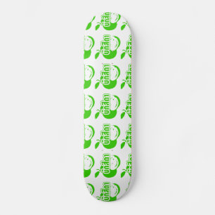 Bak Sida ☆ Farang geschreven in het Thai Isaan-dia Skateboard