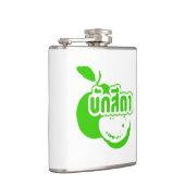 Bak Sida Farang, geschreven in Thai Isaan Dialect Heupfles (Rechts)