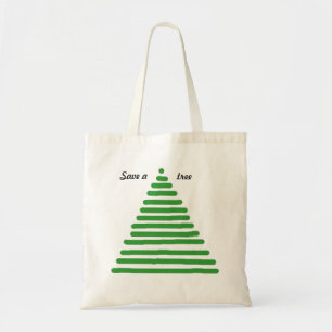 Bak - Sparen een boom Tote Bag