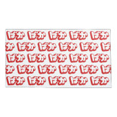BAKA ば ~ Fool in Japans Hiragana-script Kussensloop (Achterkant-Links)