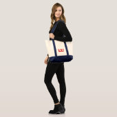 BAKA ば ~ Fool in Japans Hiragana-script Tote Bag (Voorkant (model))