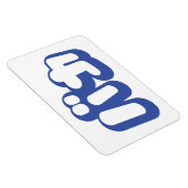 BAKA バ ~ Fool in Japans Katakana Script Magneet (Rechterzijde)