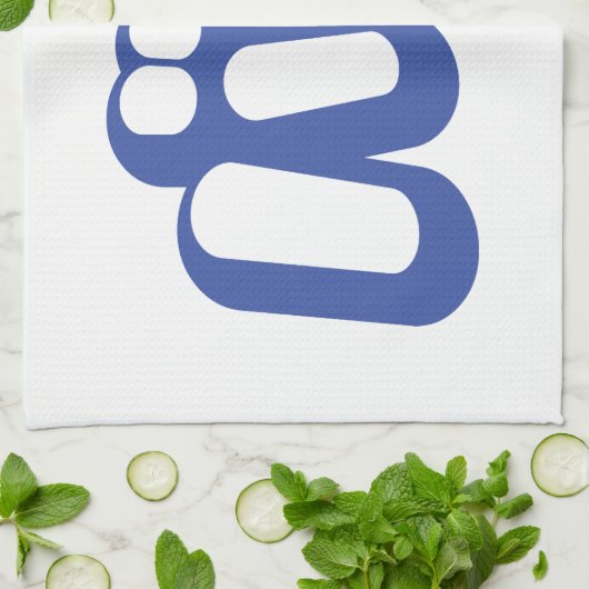 BAKA バ ~ Fool in Japans Katakana Script Theedoek (Gevouwen)