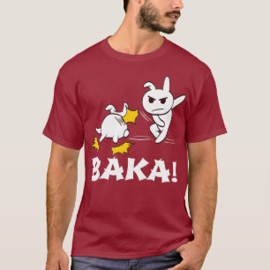 Baka Funny Japanse Anime Manga Gaming Cosplay T-shirt