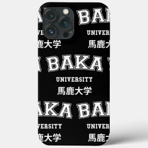 BAKA UNIVERSITY Hoesje-Mate iPhone CASE