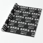 BAKA UNIVERSITY WRAPPING PAPER CADEAUPAPIER (Uitgerold)