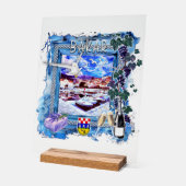 Bakar Acryl Bord (Hoek)