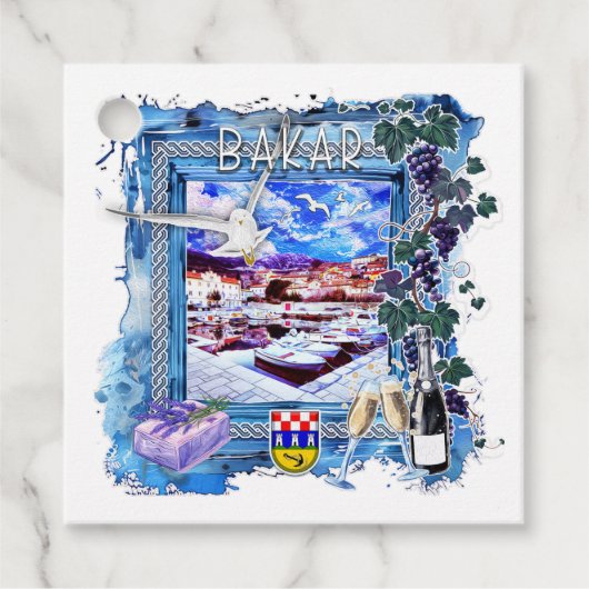 Bakar Bedankjes Labels (Voorkant)