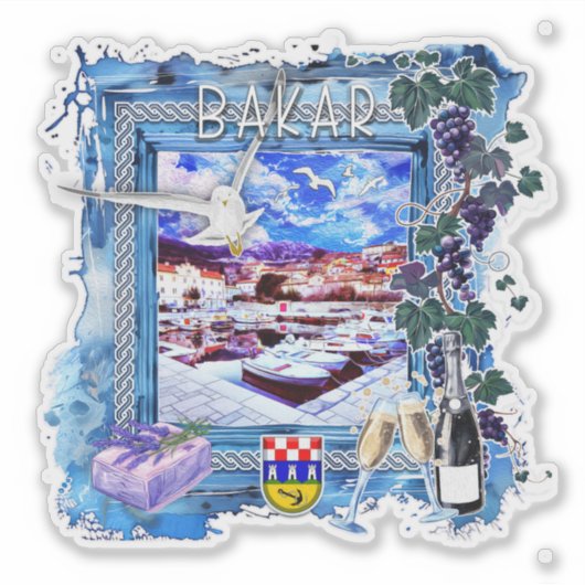 Bakar Sticker (Voorkant)