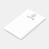 bakdeeg gepersonaliseerd post-it® notes (Schuin)