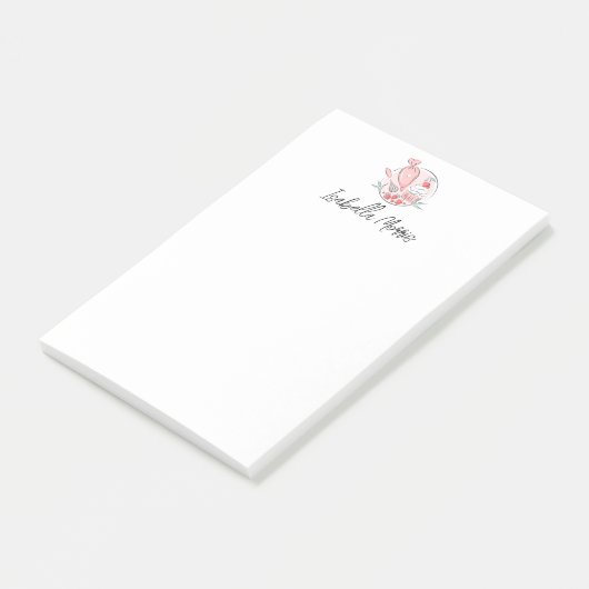 bakdeeg gepersonaliseerd post-it® notes (Schuin)