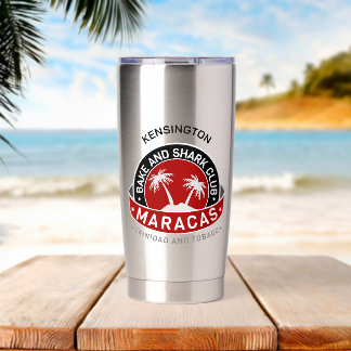 Bake and Shark Club | Trini trots Geïsoleerde Drinkbeker