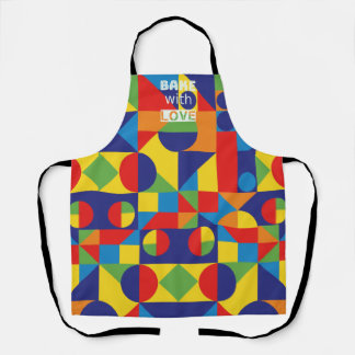Bake avec tablier d'amour