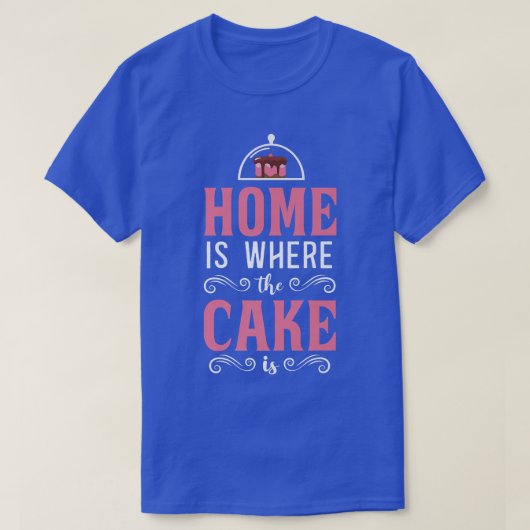 Bake Baking Cake  14 T-shirt (Design voorkant)
