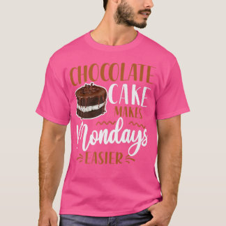 Bake Baking Chocolade Cake T-shirt