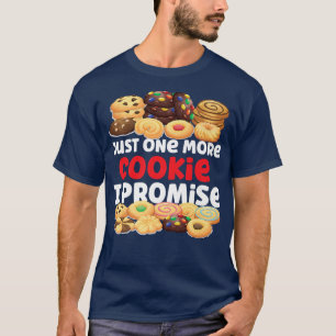 Bake Baking Cookie nog een koekje dat ik beloof T-shirt