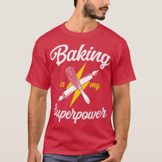 Bake Baking Rolling Pin Whisk T-shirt