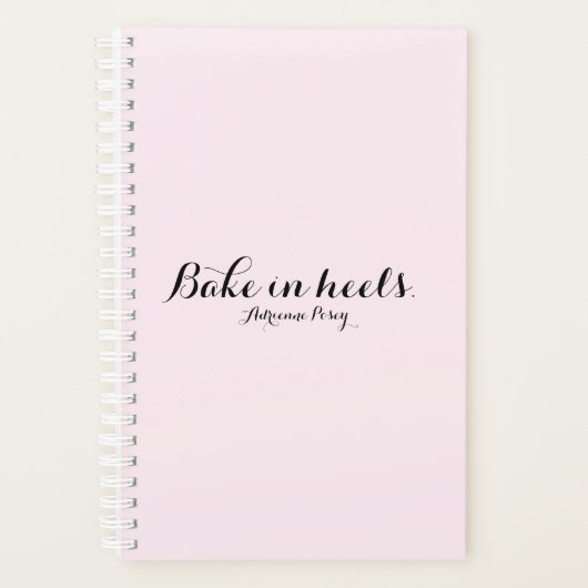 Bake in Heels Planner Small (Voorkant)