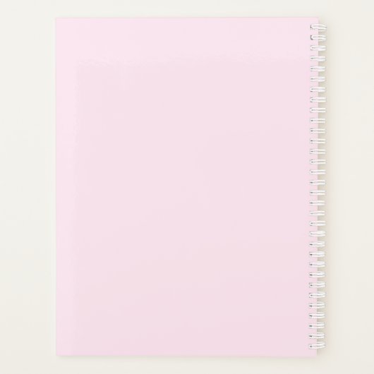 Bake In Heures Planner Large (Dos)