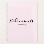 Bake In Heures Planner Large (Devant)