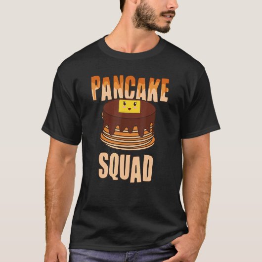 Bake pancake squad   Pancakes 1 T-shirt (Voorkant)