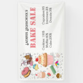 Bake Sale Banner (Verticaal)