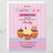 Bake Sale Flyer Sjabloon (Voorkant / Achterkant)