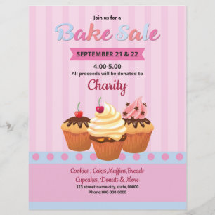 Bake Sale Flyer Sjabloon