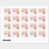 Bake Stickers Prix Stickers Vente Pink Cupcakes (Feuille)
