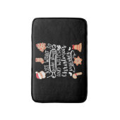 Bake Stuff en kerstfilms bekijken Badmat (Voorkant Verticaal)