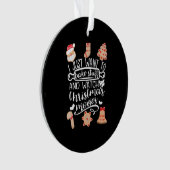 Bake Stuff en kerstfilms bekijken Ornament (voorkant)