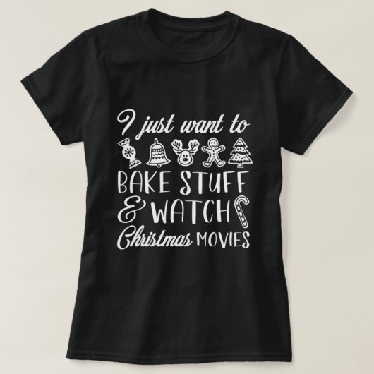 Bake Stuff kerstfilms29 T-shirt (Design voorkant)