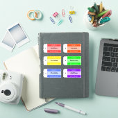 Bake to School Custom Multiple Name Stickers (Couverture iPad)