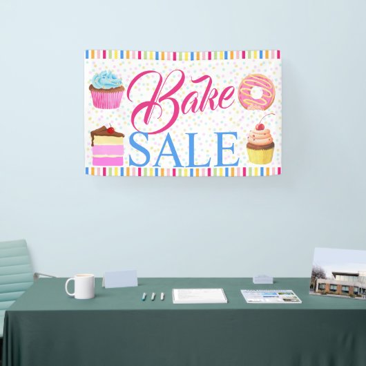 bake-verkoop spandoek (Beurs)