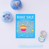 bake-verkoop vliegers flyer (Enkel)
