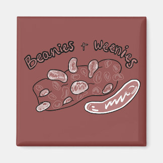 Baked Beans and Hot Dogs, Nostalgia Magnet Magneet