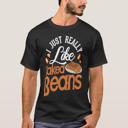 Baked Beans Canned Beans T-shirt (Voorkant)