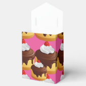 Baked Goods Custom Tent Favor Box Roze Bedankdoosjes (Geopend)