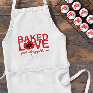 Baked Love Trouvé dans votre tablier de pavot de c