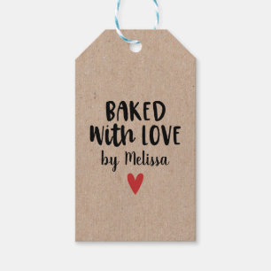 Baked with Love Cadeaulabel