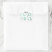 Baked With Love Sticker (Sac)