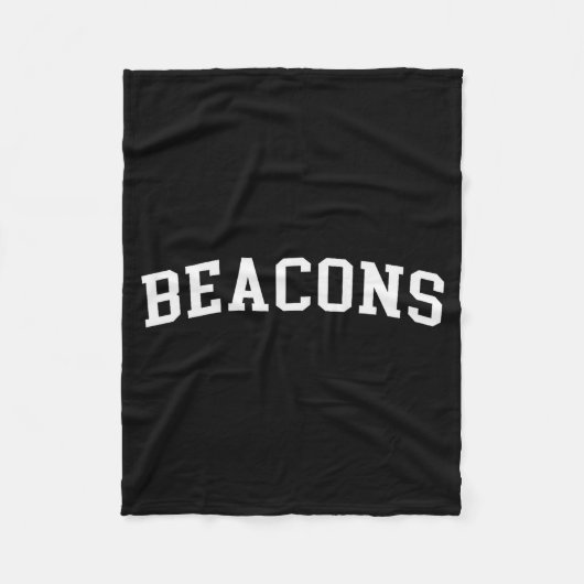 Baken fleece deken (Voorkant)
