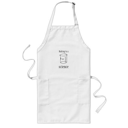Baken is een wetenschap lang schort (Voorkant)