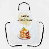 Baken is mijn Superpower Schort (Voorkant)