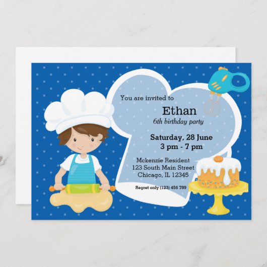 Baken * Kies uw achtergrondkleur Kaart (Voorkant / Achterkant)